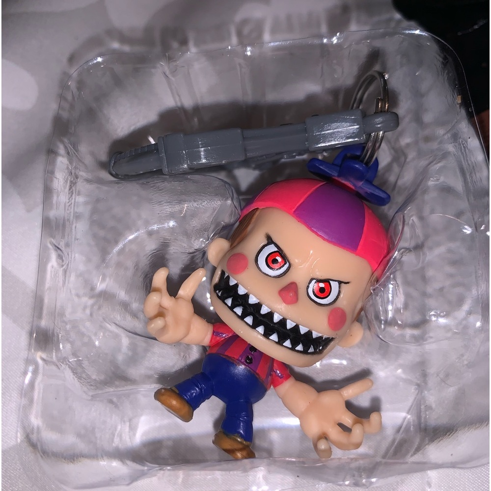 New VTG 2016 FNAF Nightmare Balloon Boy Fig Bag clip Hangers/Porte-Clefs SacA Do